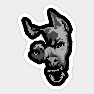 Mad Dog Sticker